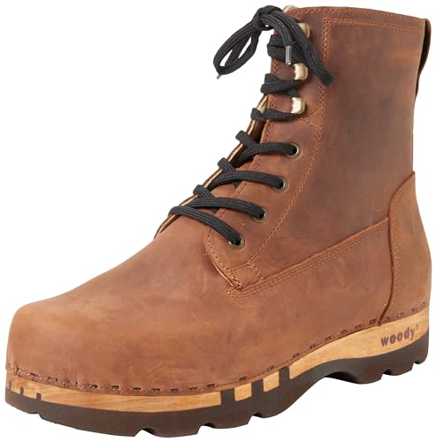 Woody Herren Paul Halblange Stiefel, Tabacco, 42 EU von Woody