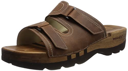 woody Herren Roman Holzschuh, Tabacco, 50 EU woody Herren Roman Holzschuh, Tabacco, 50 EU von woody