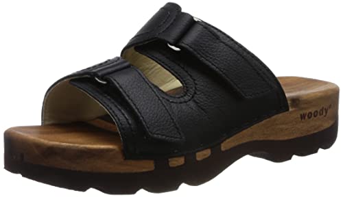 woody Herren Roman Holzschuh, schwarz, 49 EU woody Herren Roman Holzschuh, schwarz, 49 EU von woody