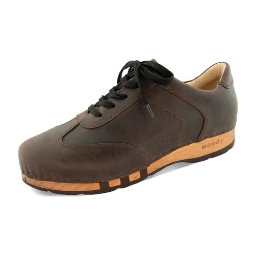 woody Herren Sam Clog Sneaker, Caffe, 48 EU woody Herren Sam Clog Sneaker, Caffe, 48 EU von woody