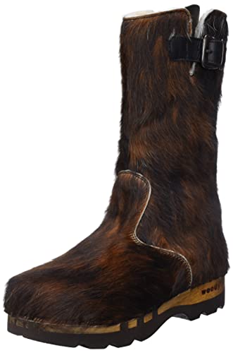 Woody Herren Sandro Halblange Stiefel, Fell Natur, 41 EU von Woody