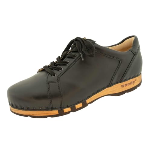 Woody Herren Wayne Sneaker, Schwarz, 41 EU von Woody