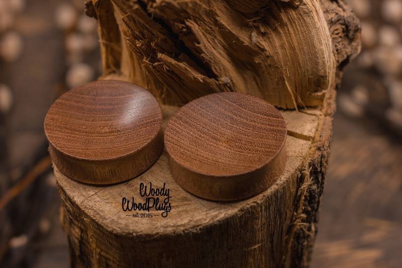 Sapele Konkave Holzstecker Holzstecker, Paar Konkave Messgeräte Mit Verschiedenen Holzarten - 12mm 14mm 15mm 16mm 18mm 20mm 22mm 24mm 25mm Sapele Konkave Holzstecker Holzstecker, Paar Konkave Messgeräte Mit Verschiedenen Holzarten - 12mm 14mm 15mm 16mm 18mm 20mm 22mm 24mm 25mm von WoodyWoodPlugs