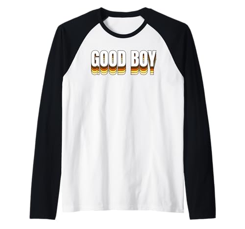 Good Boy Retro Bär Pride Lustiges Gay Vintage Design Raglan Good Boy Retro Bär Pride Lustiges Gay Vintage Design Raglan von WoofyBriefs
