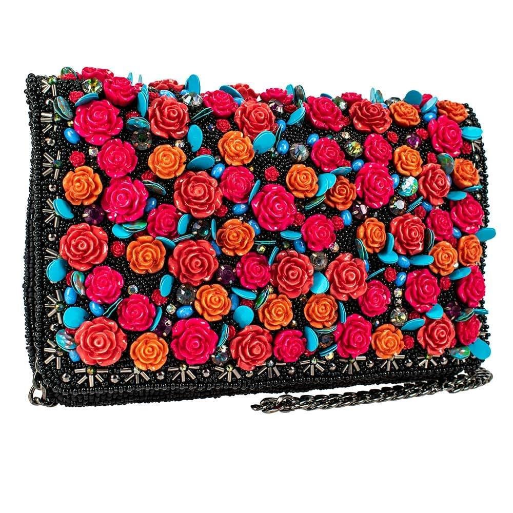 Mary Frances Floral Spark Crossbody Clutch Handtasche Neu Mit Anhängern von WoohooDesignerFinds