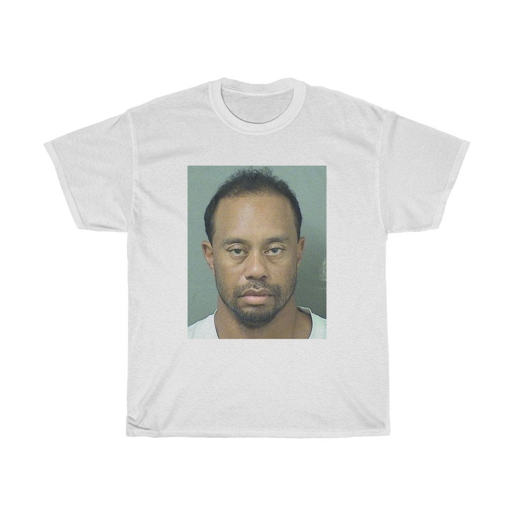 Tiger Woods Mug Shot Shirt von WookPrints