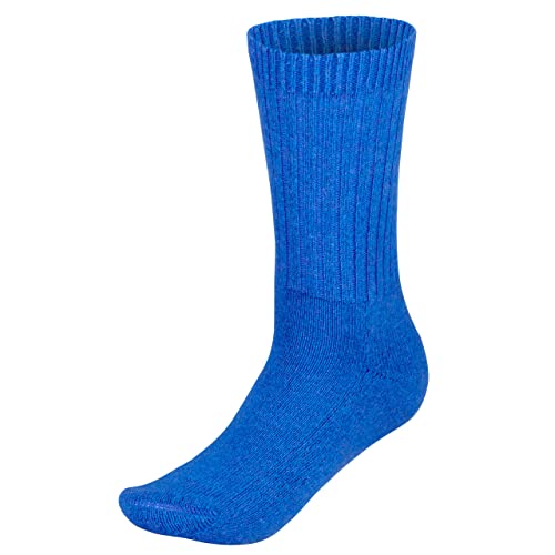 Wool Rockers Merino-Winter-Socken Premium, 70% Merinowolle, für Damen & Herren, Outdoor und im Alltag, weich, mitteldick und atmungsaktiv (blau, 39-42) von Wool Rockers