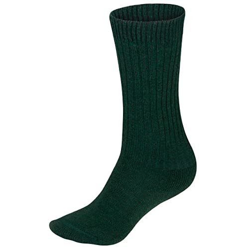Wool Rockers Merino-Winter-Socken Premium, 70% Merinowolle, für Damen & Herren, Outdoor und im Alltag, weich, mitteldick und atmungsaktiv (grün, 43-47) von Wool Rockers