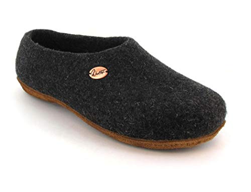 WoolFit® Slipper Classic, Graphit, 45 von Wool fit