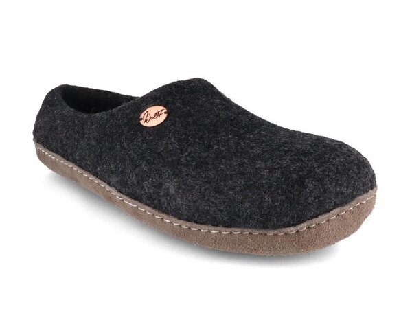 WoolFit Barfuß-Hausschuhe „Footprint“ hand-gefilzt, extra weich & flexibel von WoolFit