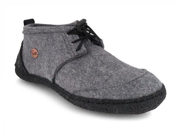 WoolFit Barfußschuhe-Hausschuhe Hybrid 'Nomad' aus 100% Wolle mit Minimalsohle von WoolFit