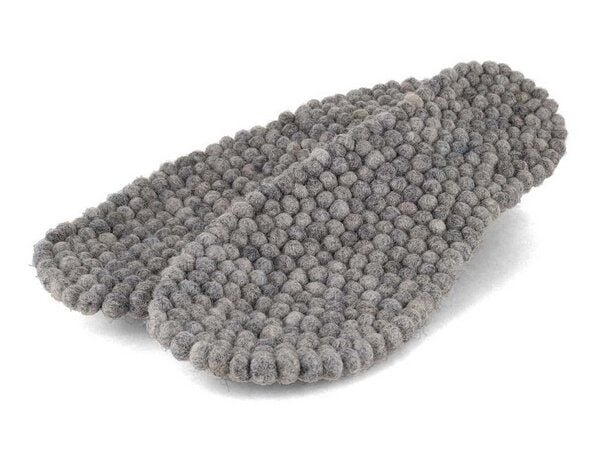 WoolFit Bunte Filz-Einlegesohle mit Massage Effekt aus 100% Wolle von WoolFit