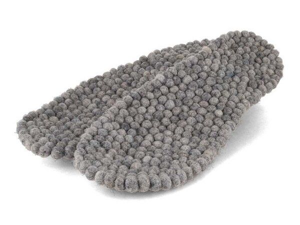 WoolFit Bunte Filz-Einlegesohle mit Massage Effekt aus 100% Wolle von WoolFit