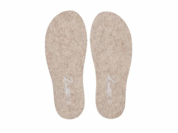 WoolFit Dünne Filz-Einlegesohle 100% Wollfilz - mulesingfrei - viele bunte Farben von WoolFit