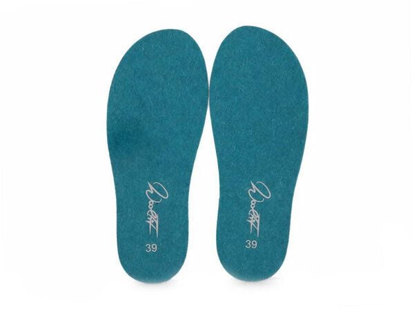 WoolFit 3mm dünne Filz-Einlegesohlen 100% Wollfilz - mulesingfrei - passt in jeden Schuh von WoolFit