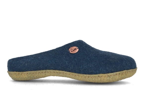 WoolFit Filzpantoffeln „Classic“ mit Naturgummisohle mit weichen Filzeinlagen von WoolFit