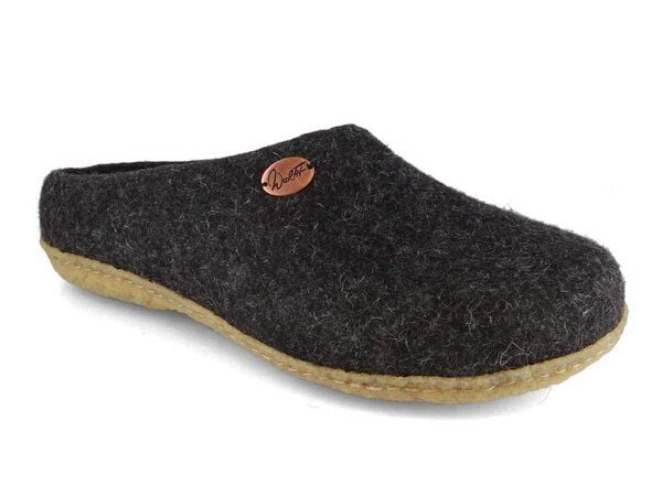 WoolFit Filzpantoffeln „Classic“ mit Naturgummisohle mit weichen Filzeinlagen von WoolFit
