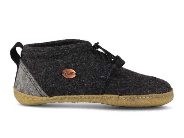 WoolFit Barfußschuhe-Hausschuhe Hybrid 'Nomad' aus 100% Wolle mit Minimalsohle von WoolFit