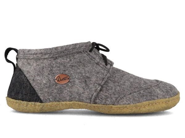 WoolFit Barfußschuhe-Hausschuhe Hybrid 'Nomad' aus 100% Wolle mit Minimalsohle von WoolFit