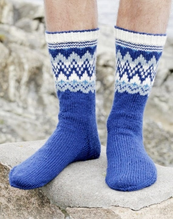 Herren Socken Gestrickt von WoolMagicShop
