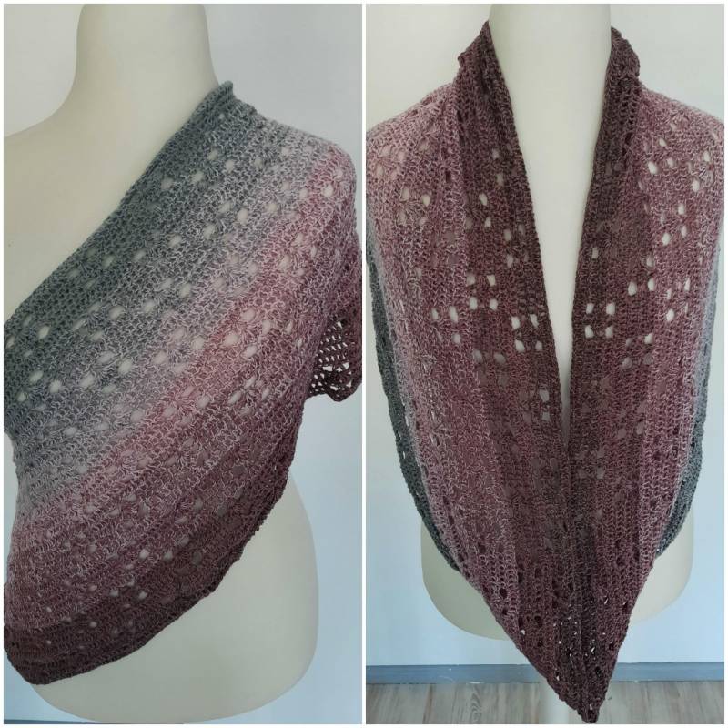 Gehäkelter Loop Schal - Unikat von WooldreamsbyMS