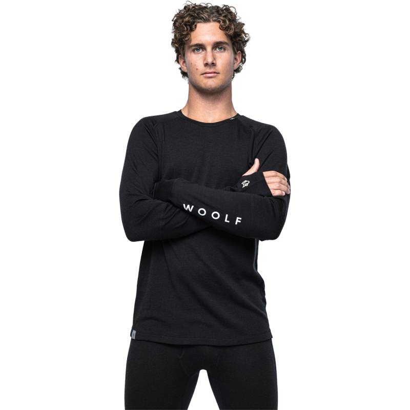 Woolf Merino Herren Funktionsunterwäsche Svarthetta Performance LS von Woolf Merino