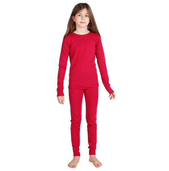 Woolona Baselayer Set - 100% Merinowolle (Mädchen) von Woolona