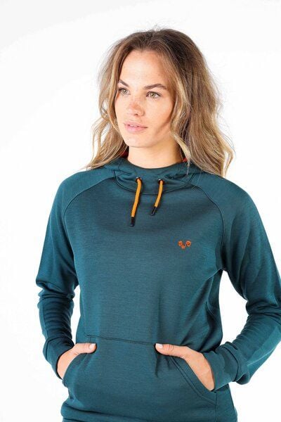 Woolona Kapuzenpullover - SCOUT - 100% Merinowolle von Woolona