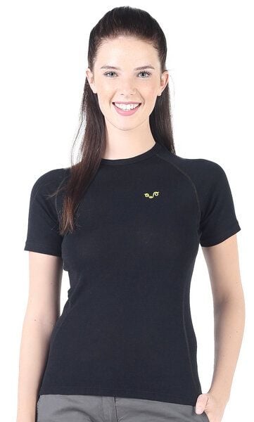 Woolona Kurzarmshirt - BISE - 100% Merinowolle von Woolona