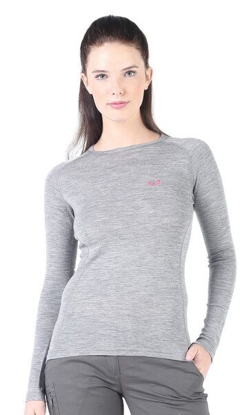 Woolona Langarmshirt - ALIZE - 100% Merinowolle von Woolona
