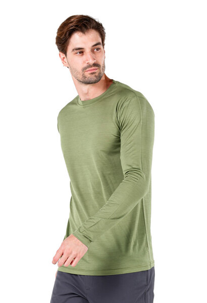 Woolona Langarmshirt - ERIS - 100% Merinowolle von Woolona