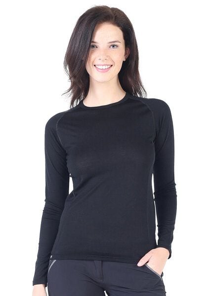 Woolona Langarmshirt - KONA - 100% Merinowolle von Woolona