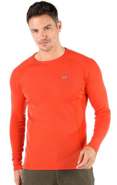 Woolona Langarmshirt - REMUS - 100% Merinowolle von Woolona