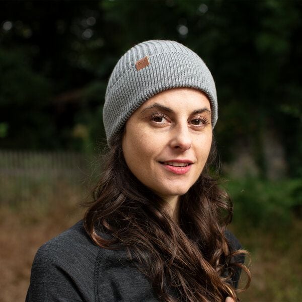 Woolona Merino Mütze - ICEWALL - 100% Merinowolle von Woolona