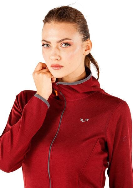 Woolona Merino Zipper Damen - MARIN - Zip von Woolona