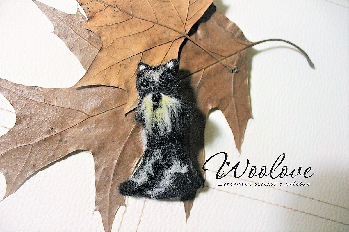 Gefilzte Brosche Schnauzer/Tierportrait/Schnauzer Geschenk/Schnauzer Kunst/Hundebrosche/ Schnauzer Skulptur/Zwergschnauzer/Hund Anstecknadel/ Gefilzte Brosche Schnauzer/Tierportrait/Schnauzer Geschenk/Schnauzer Kunst/Hundebrosche/ Schnauzer Skulptur/Zwergschnauzer/Hund Anstecknadel/ von WooloveUA