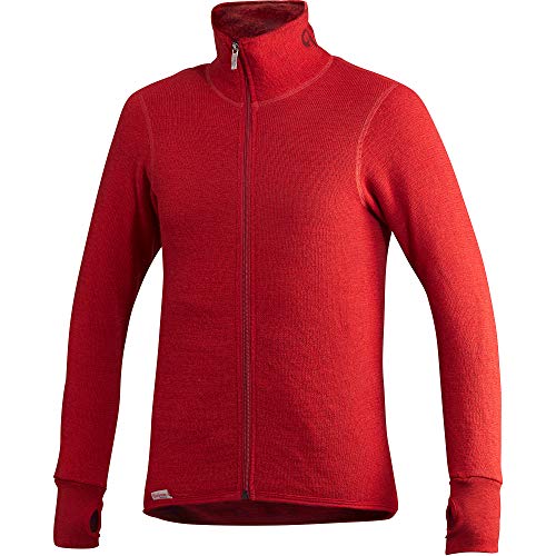 Woolpower 400 Full-Zip Thermo Jacke rot von Woolpower