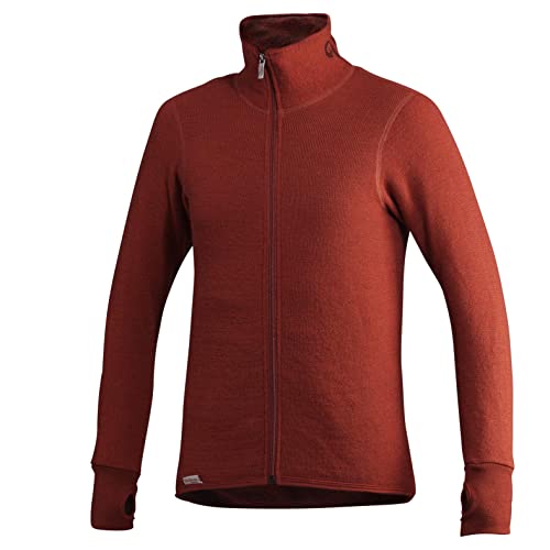 Woolpower 400 Full-Zip Thermo Jacke rot von Woolpower