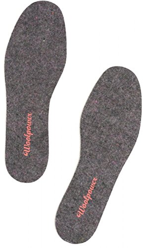 Woolpower Einlagen Kinder Felt Insoles Kids recycle grey 30-31 von Woolpower