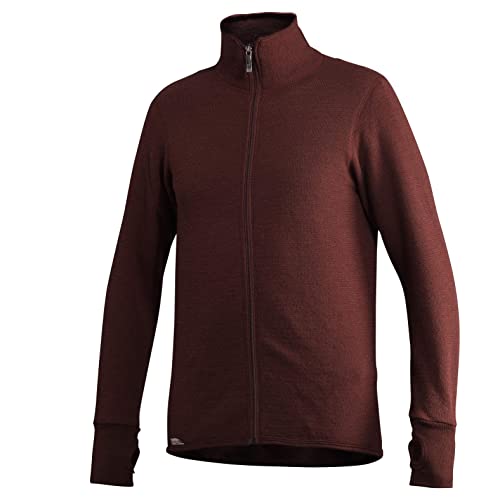 Woolpower 400 Full-Zip Jacke rot von Woolpower