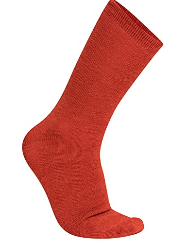 Woolpower Kids Sock Liner Classic, 25-27, autumn red von Woolpower