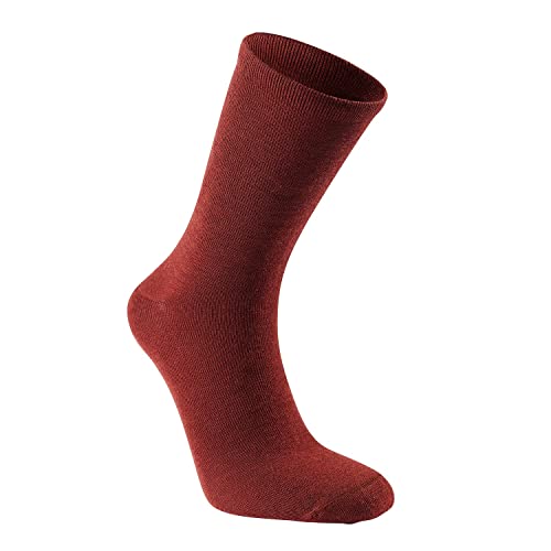 Woolpower Liner Socks Classic - Merinowollsocken (Rust Red, 45-48) von Woolpower