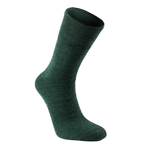 Woolpower Liner Socks Classic - Merinowollsocken (Forest Green, 45-48) von Woolpower