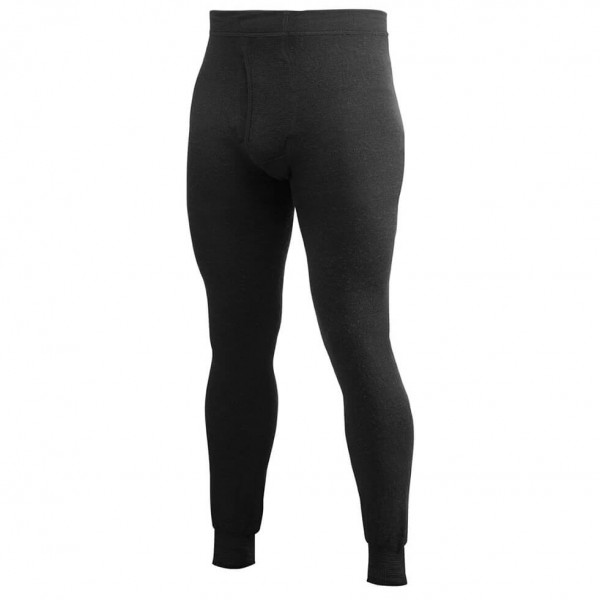 Woolpower - Long Johns With Fly 200 - Merinounterwäsche Gr XXL schwarz von Woolpower