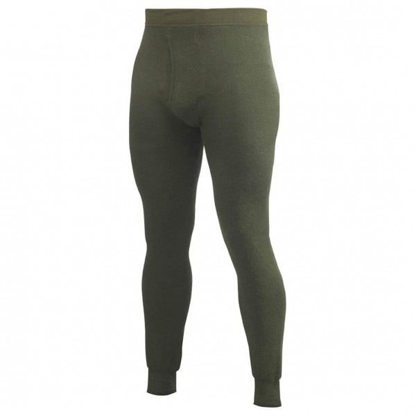 Woolpower - Long Johns With Fly 400 - Merinounterwäsche Gr 3XL;L;M;S;XL;XXL oliv;schwarz von Woolpower