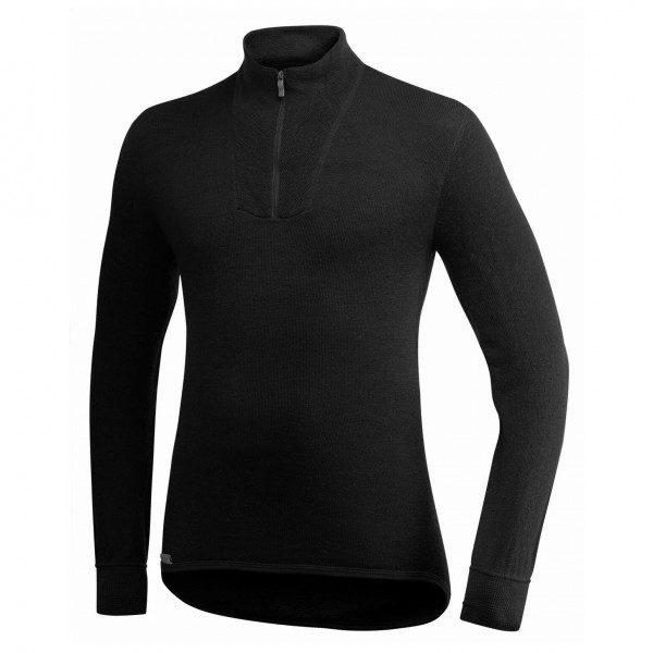 Woolpower - Zip Turtleneck 200 - Merinounterwäsche Gr S schwarz von Woolpower