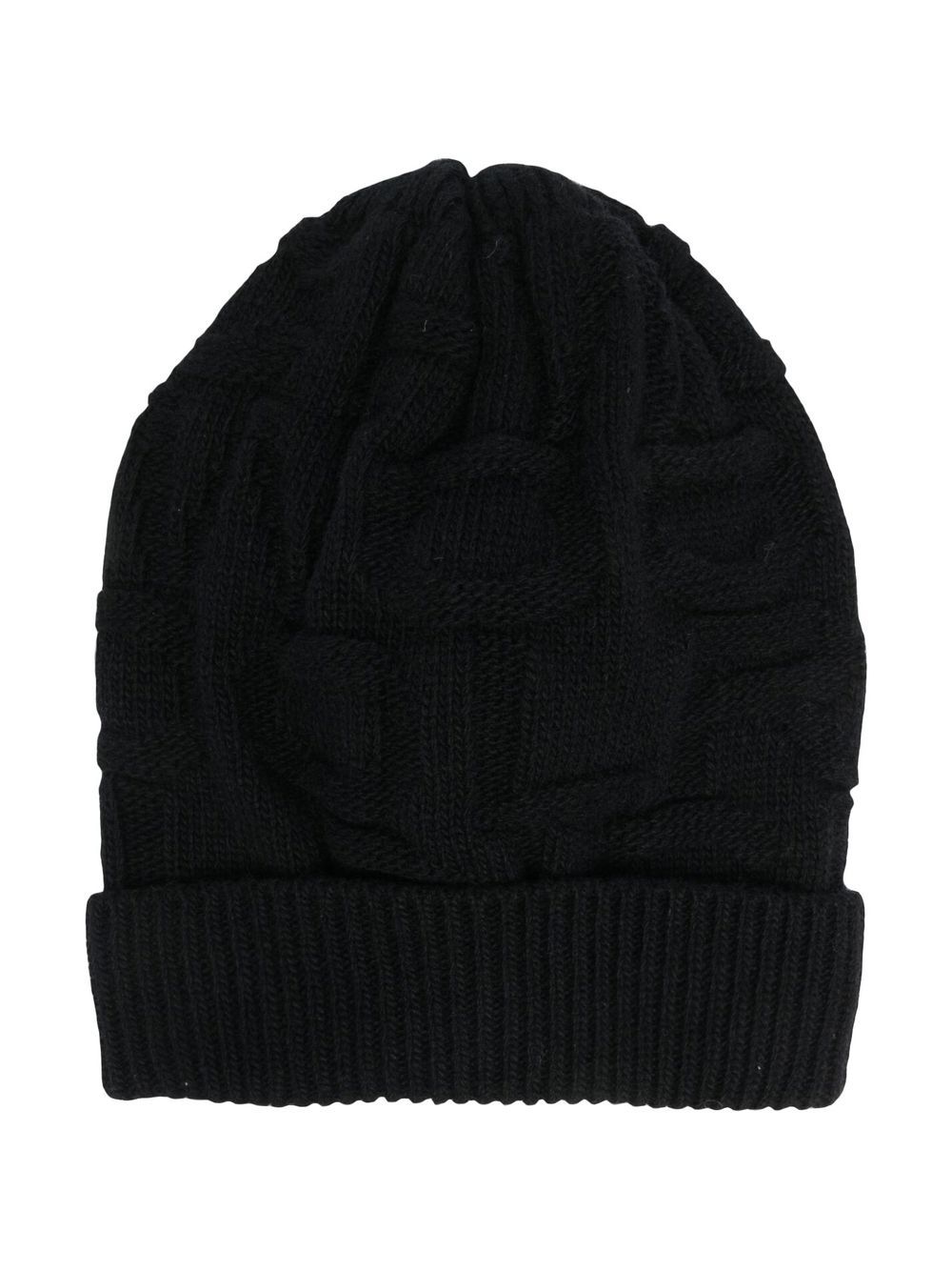 Woolrich Kids Beanie mit Monogramm - Schwarz von Woolrich Kids