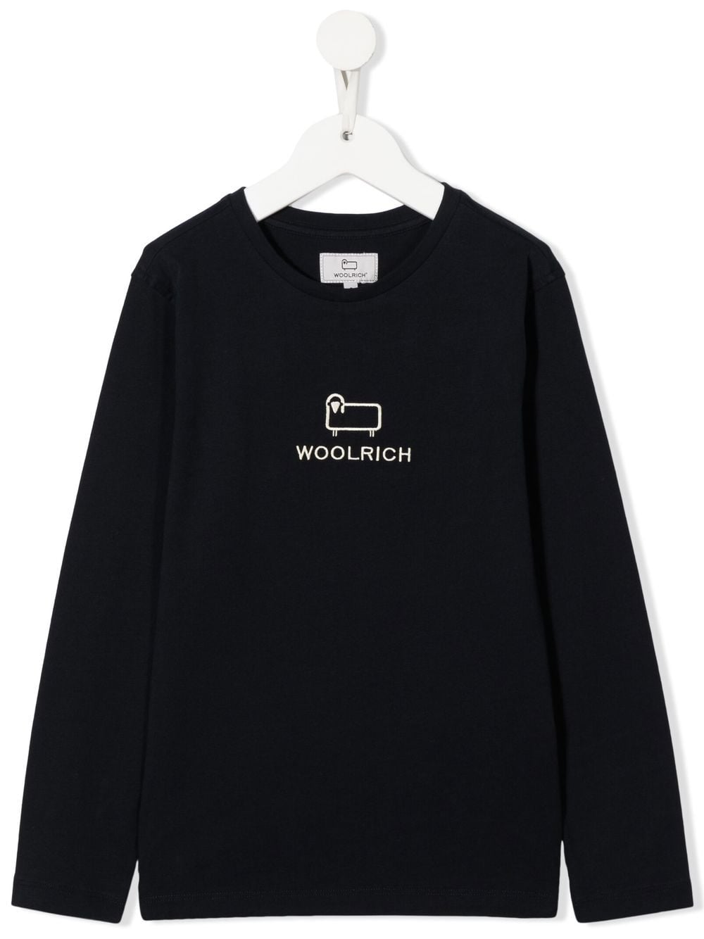 Woolrich Kids T-Shirt mit aufgesticktem Schaf - Blau von Woolrich Kids