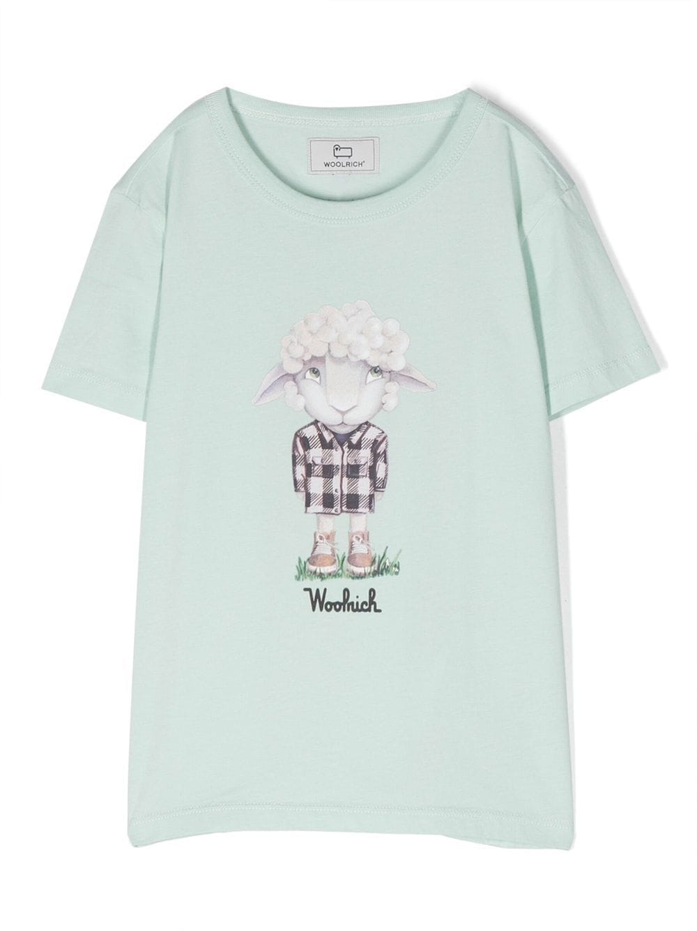 Woolrich Kids T-Shirt mit Cartoon-Print - Grün von Woolrich Kids