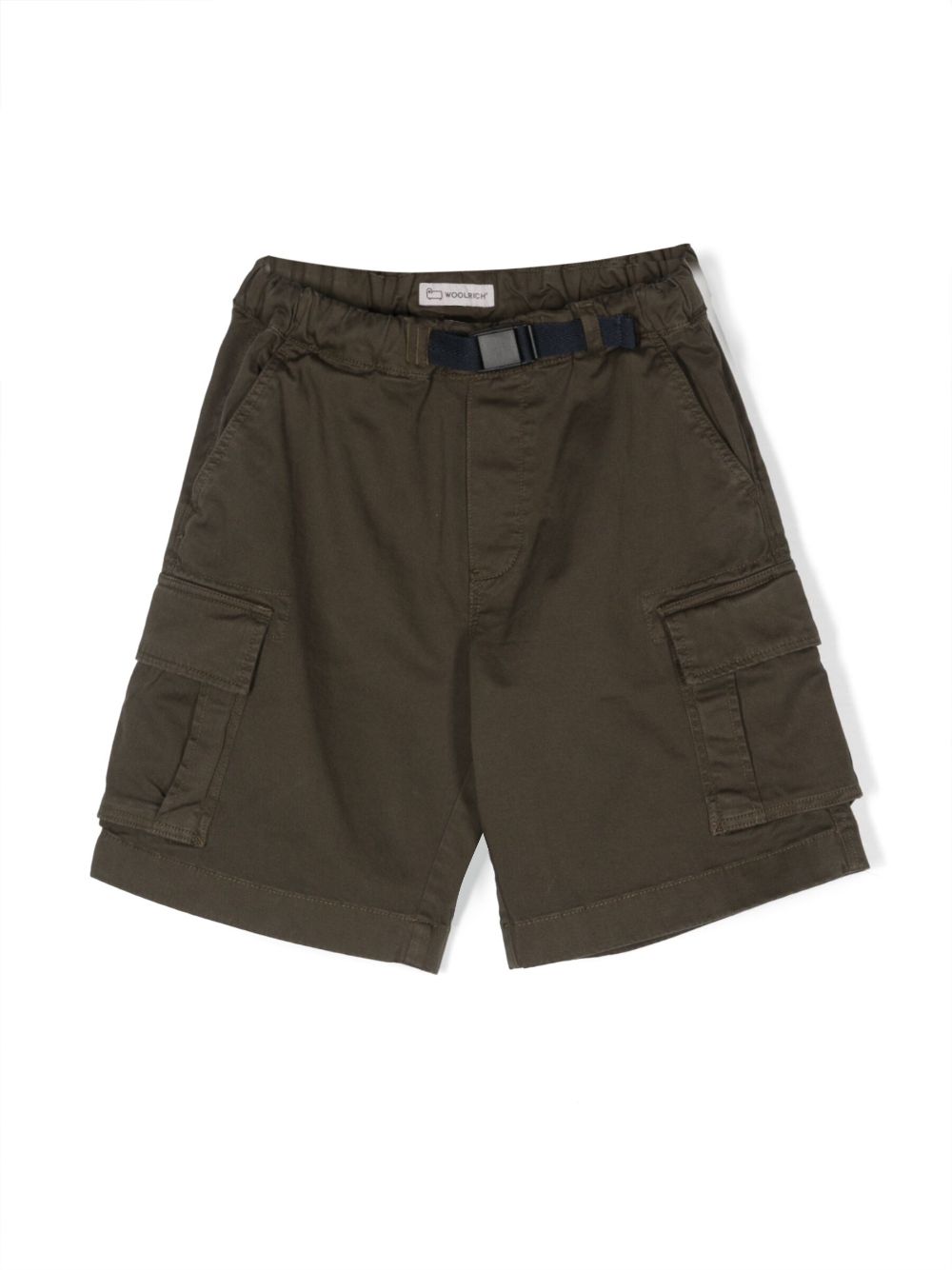 Woolrich Kids Cargo-Shorts mit Schnalle - Grün von Woolrich Kids